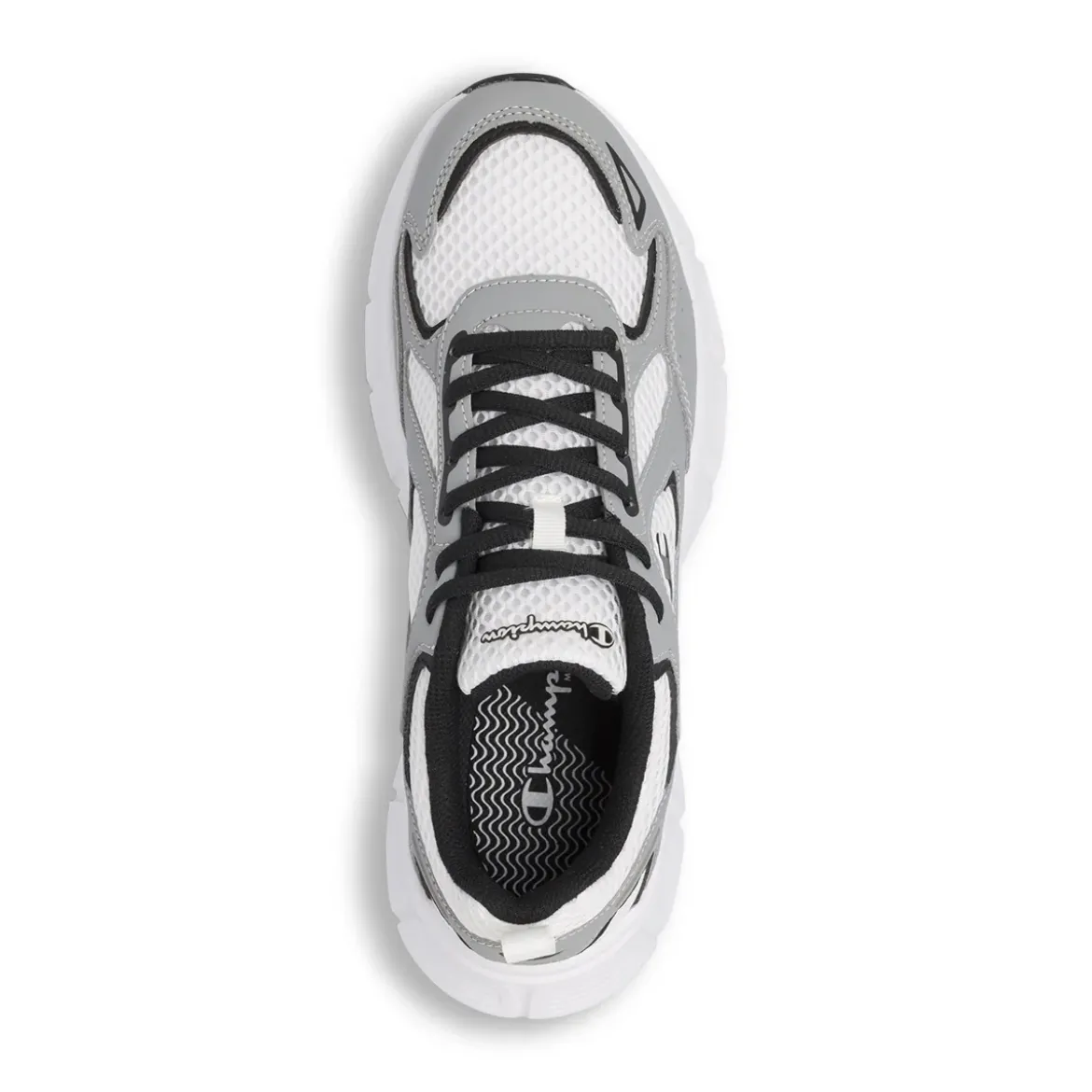 Sneakers Bianche da uomo in tessuto Mesh Champion RT25