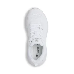 Sneakers Bianche Donna in tessuto mesh con Memory Foam Lumberjack