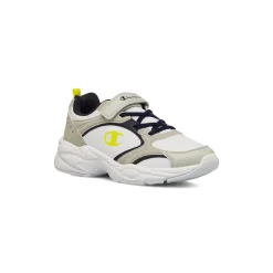 Sneakers bianche e beige chiaro da Bambino Champion Count B Ps Low