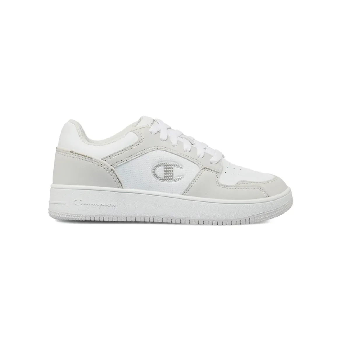 Sneakers bianche e grigio chiaro da Ragazza Champion