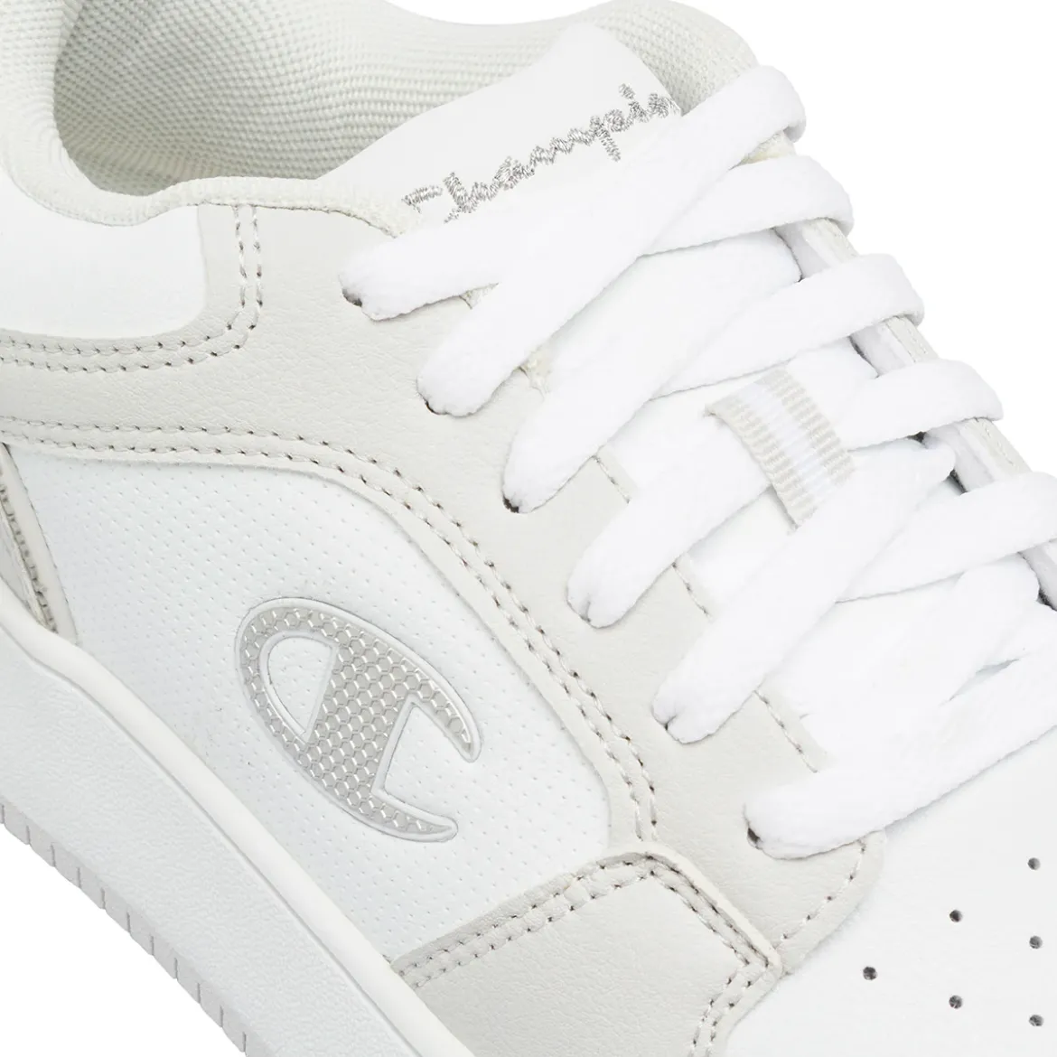 Sneakers bianche e grigio chiaro da Ragazza Champion
