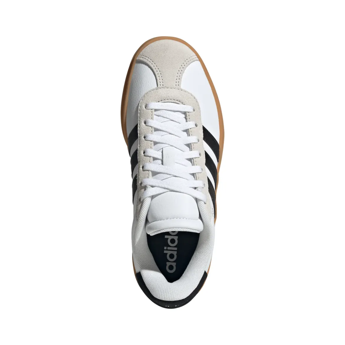 Sneakers bianche e nere da Ragazza adidas VL COURT BOLD J