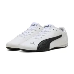 Sneakers bianche e nere da Uomo con logo PUMA CATCH