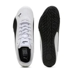Sneakers bianche e nere da Uomo con logo PUMA CATCH