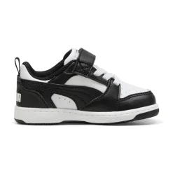 Sneakers bianche e nere Primi passi Bambino con strappo Puma Rebound