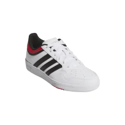 Sneakers bianche e rosse da Ragazzo adidas Hoops 4.0