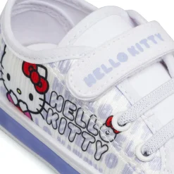 Sneakers bianche Hello Kitty da bambina con luci
