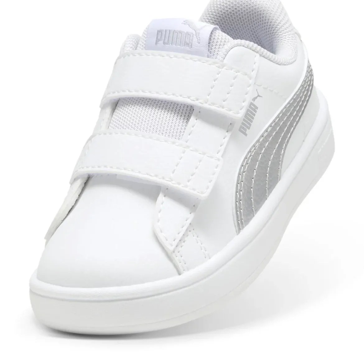 Sneakers bianche Primi Passi Bambina con strappo Puma Rickie Classic