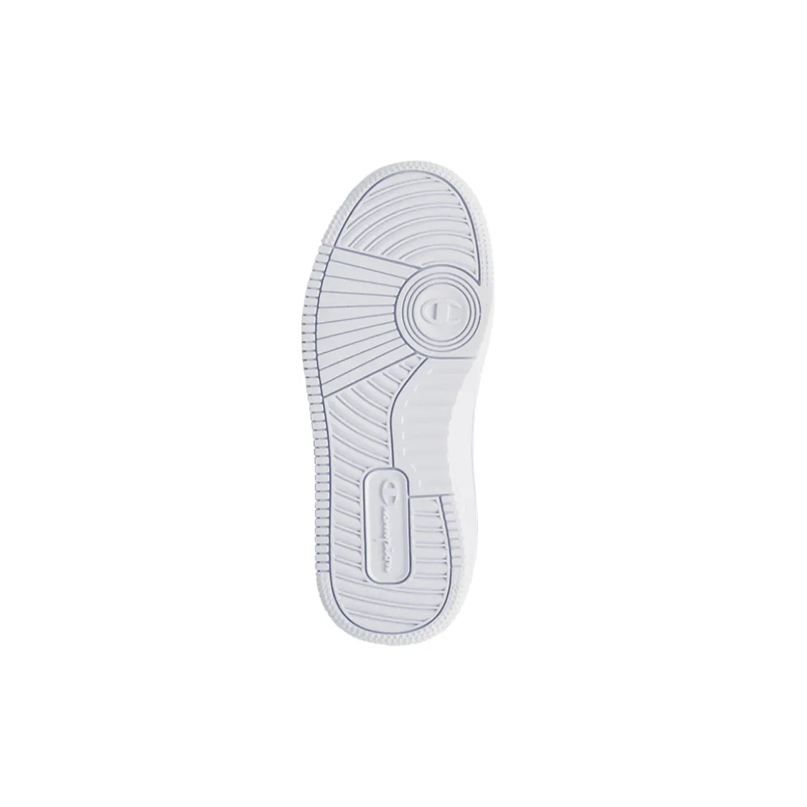 Sneakers blu da Bambino con chiusura a strappo e logo Champion