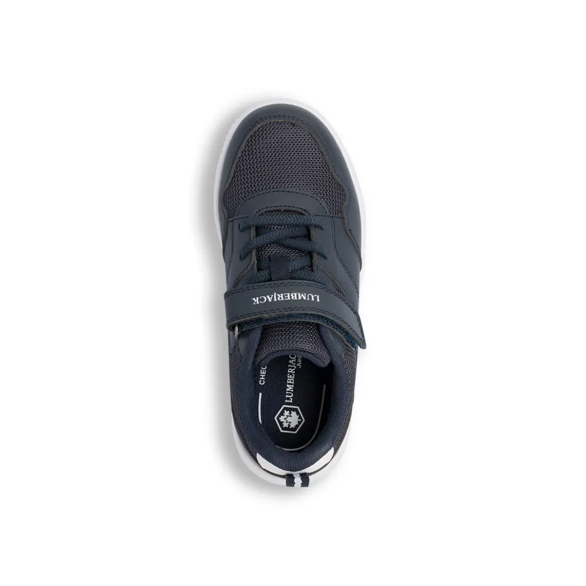 Sneakers Blu da Bambino con chiusura a strappo Lumberjack