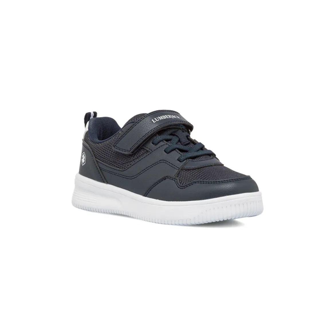 Sneakers Blu da Bambino con chiusura a strappo Lumberjack