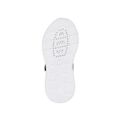 Sneakers blu da Bambino con stampe fiamme e suola traspirante Geox