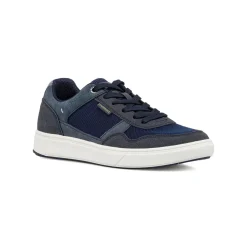 Sneakers Blu da Uomo con inserti in tessuto Lumberjack