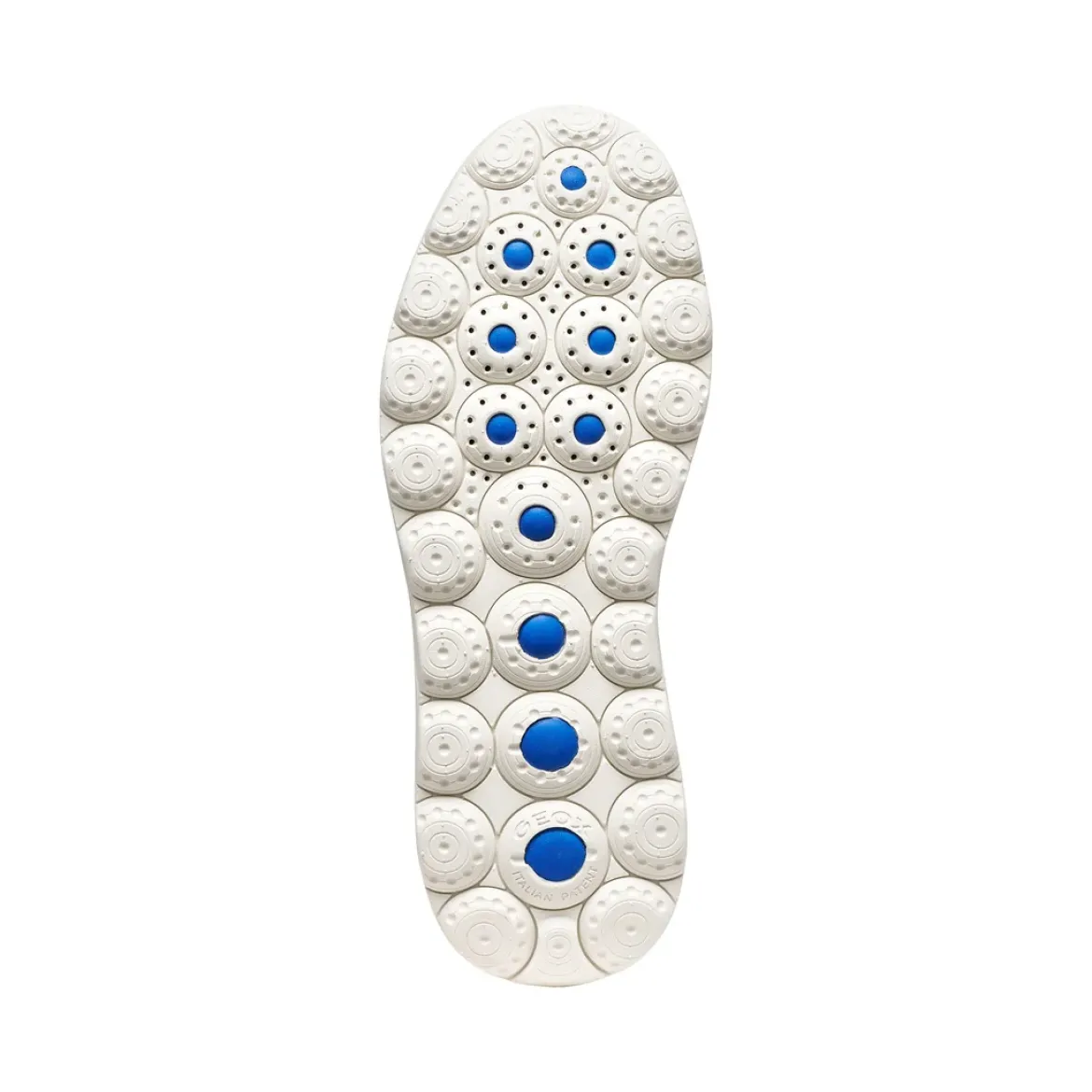 Sneakers Blu da Uomo in tessuto mesh traspirante Geox Fast In