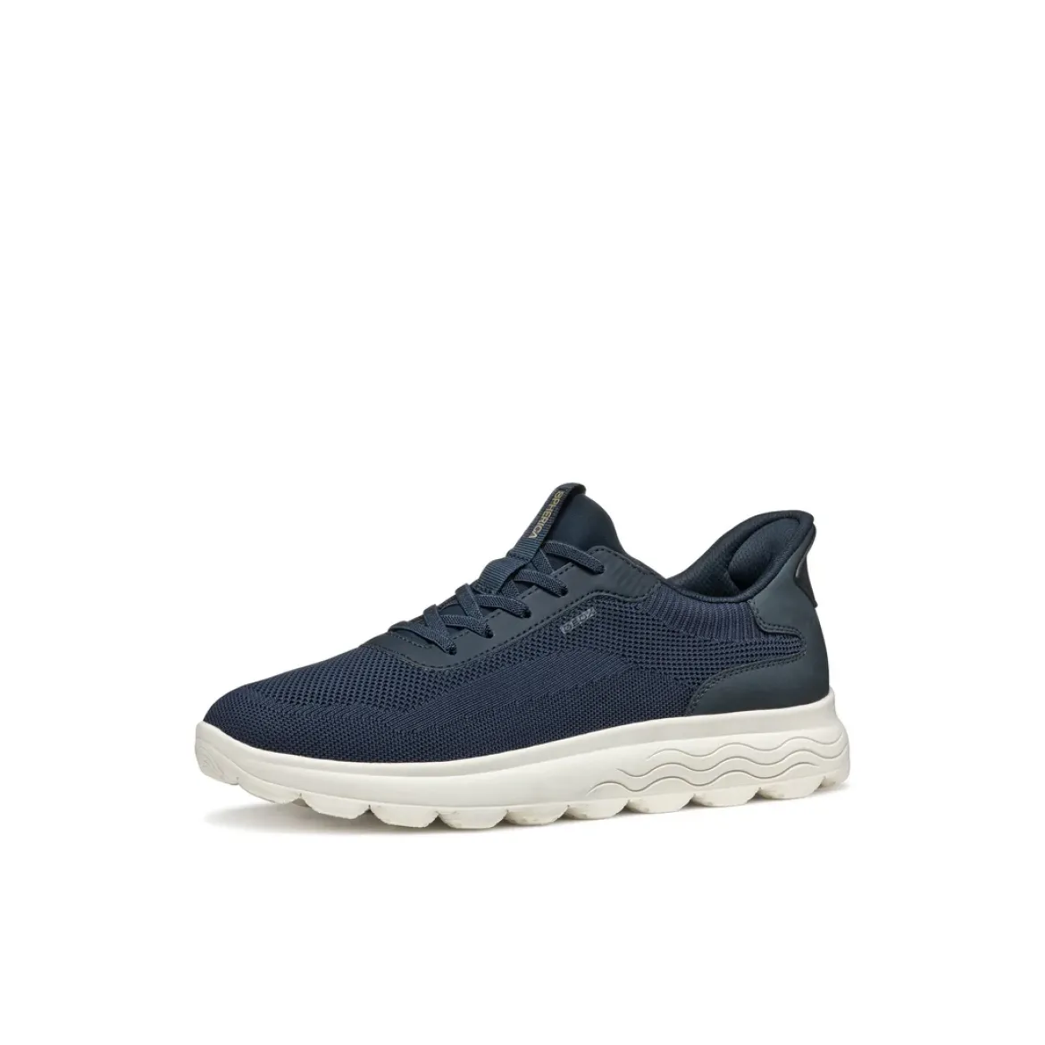Sneakers Blu da Uomo in tessuto mesh traspirante Geox Fast In