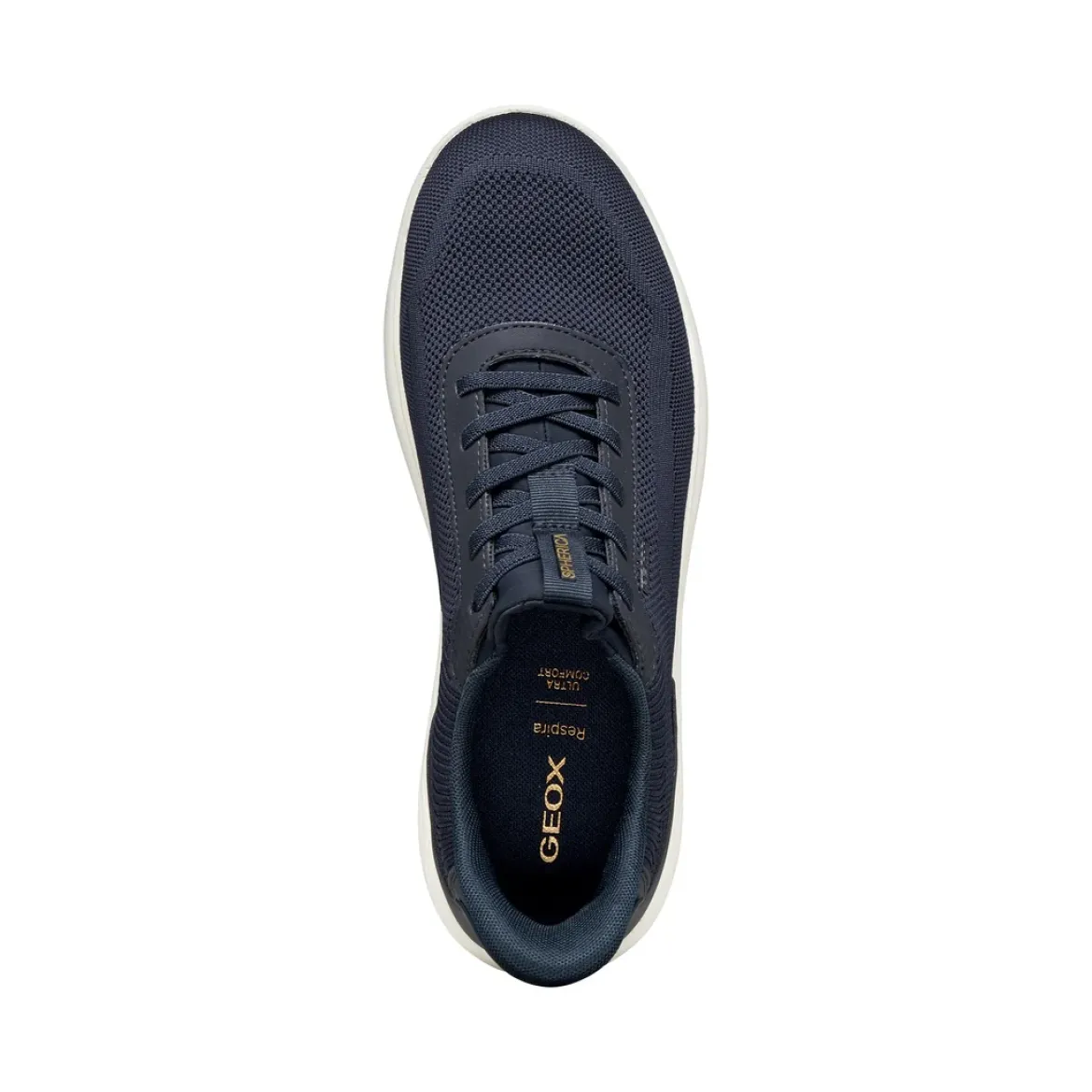 Sneakers Blu da Uomo in tessuto mesh traspirante Geox Fast In