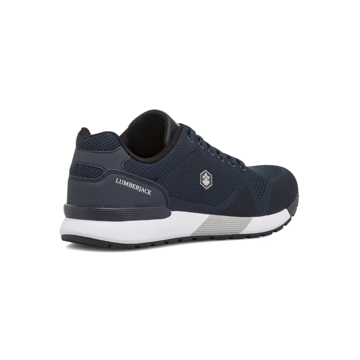 Sneakers blu da Uomo in tessuto traspirante con memory foam Lumberjack