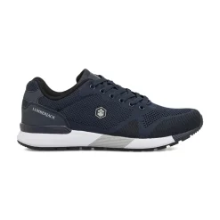 Sneakers blu da Uomo in tessuto traspirante con memory foam Lumberjack