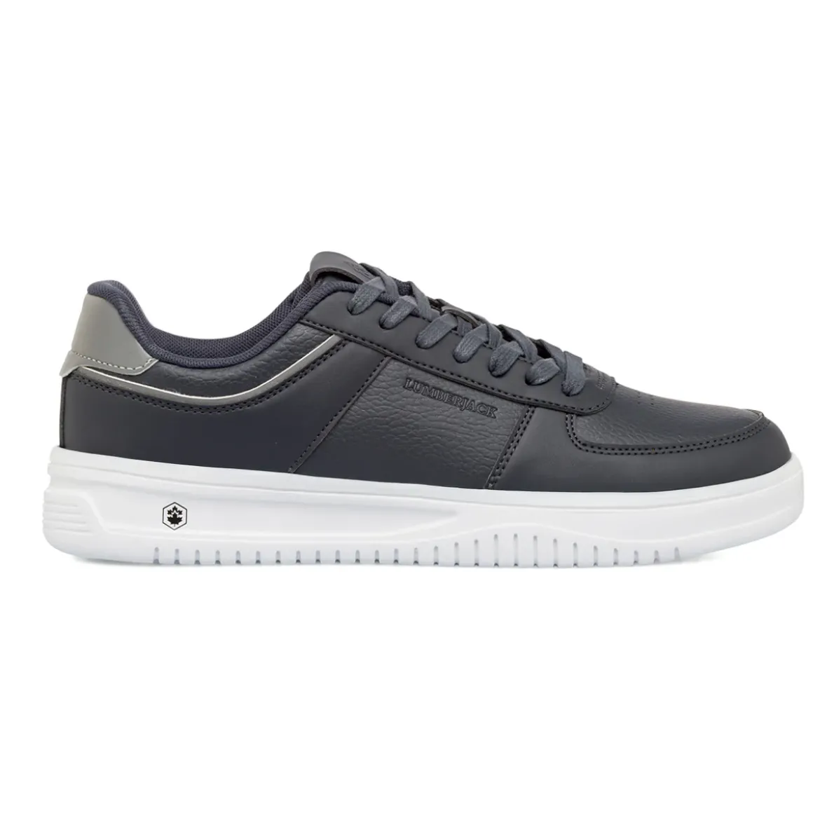 Sneakers casual blu navy da Uomo con dettaglio grigio Lumberjack