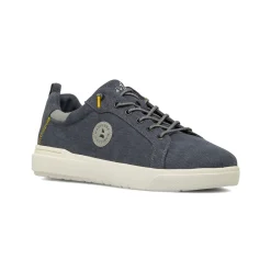 Sneakers casual da Uomo Blu in tessuto con dettagli gialli Navigare