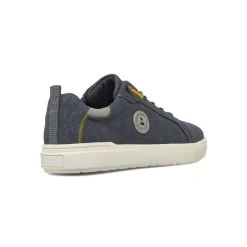 Sneakers casual da Uomo Blu in tessuto con dettagli gialli Navigare