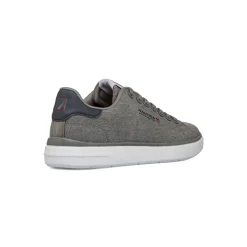Sneakers casual grigie in tessuto da Uomo con logo Nautica
