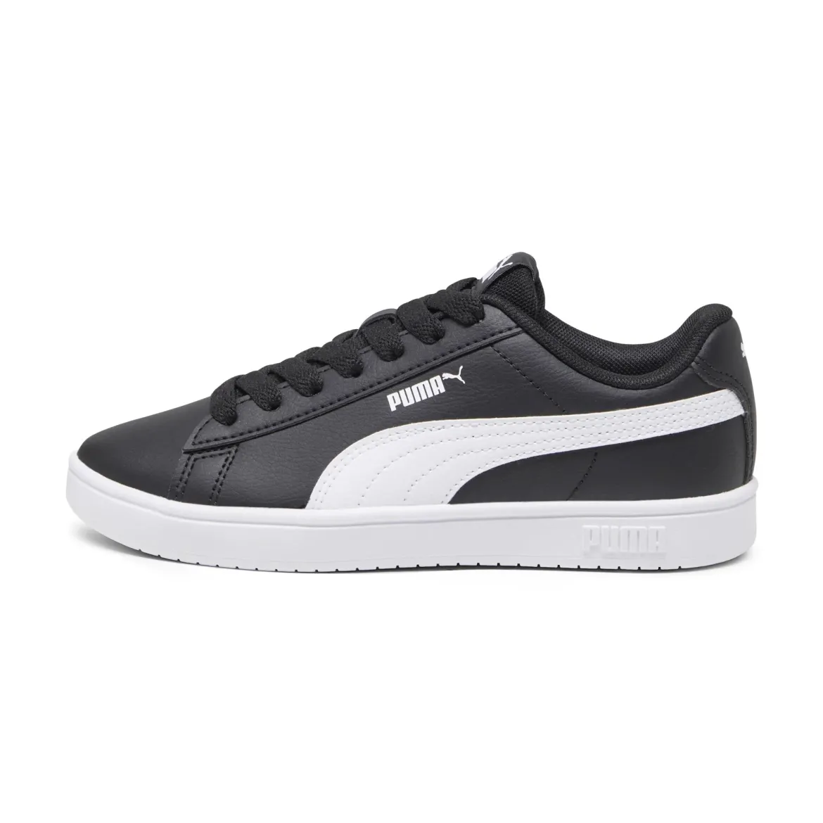 Sneakers casual nere con dettaglio bianco da ragazzo e ragazza Puma Rickie Classic