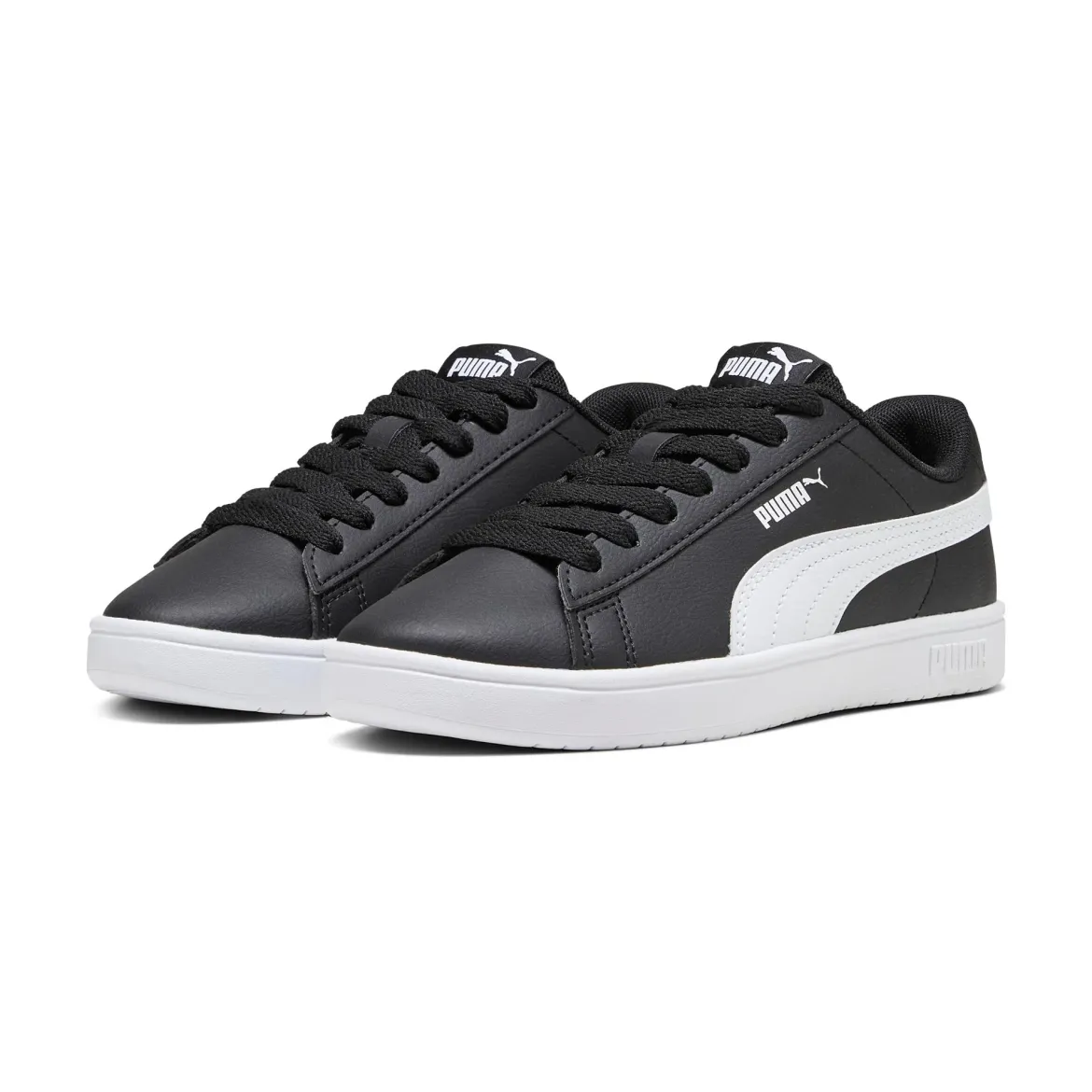Sneakers casual nere con dettaglio bianco da ragazzo e ragazza Puma Rickie Classic