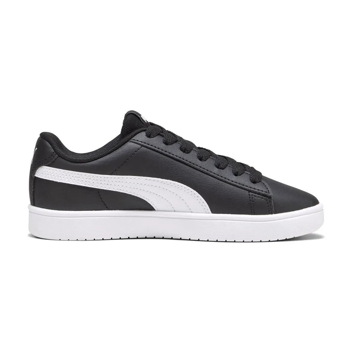 Sneakers casual nere con dettaglio bianco da ragazzo e ragazza Puma Rickie Classic