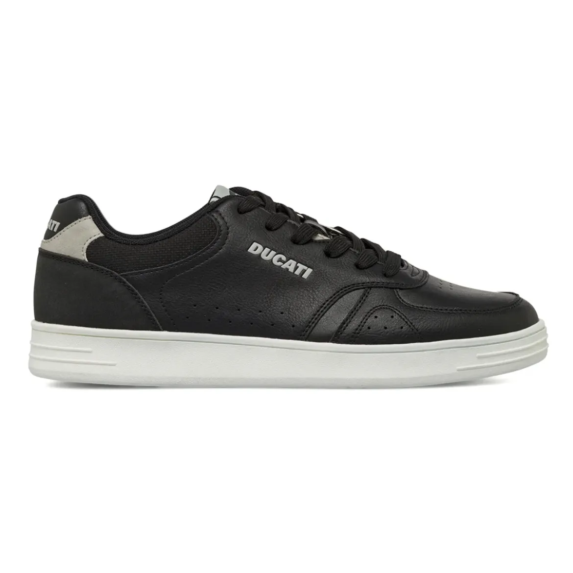 Sneakers casual nere da Uomo con dettagli grigi Ducati