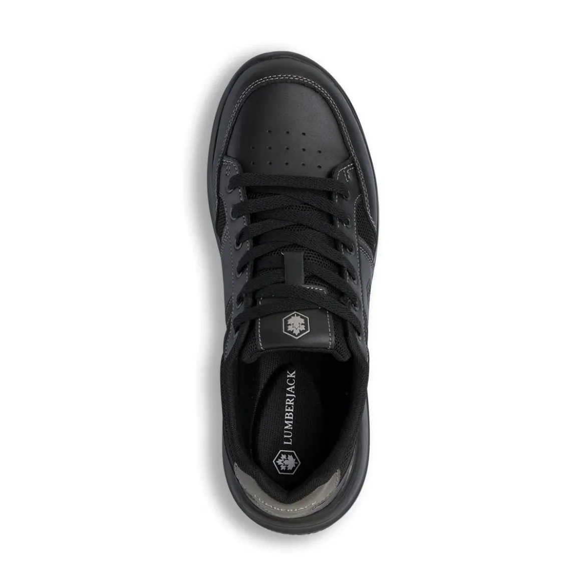 Sneakers casual nere da Uomo con logo Lumberjack