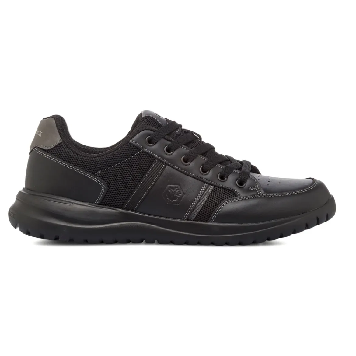 Sneakers casual nere da Uomo con logo Lumberjack