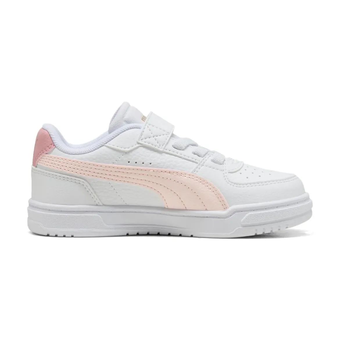 Sneakers da bambina bianche con dettagli rosa Caven III Puma AC+ PS