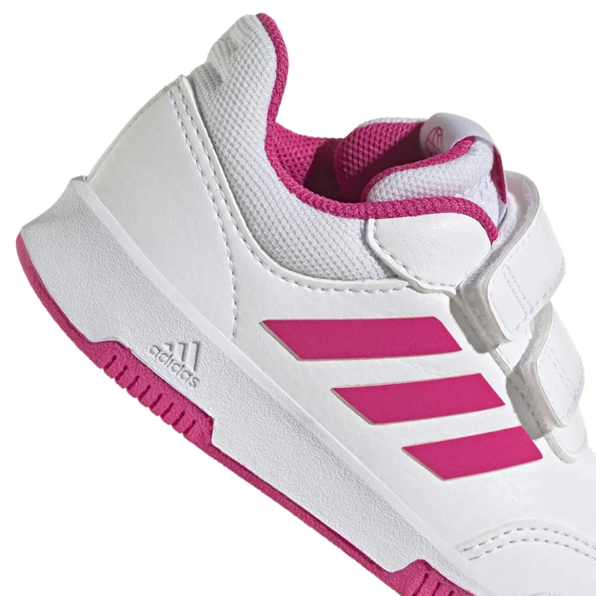 Sneakers da bambina bianche e fucsia con logo adidas Tensaur Sport 2.0 CF I