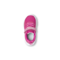 Sneakers da bambina Primi Passi Kappa fucsia con chiusura a strappo