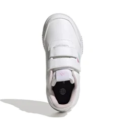 Sneakers da bambina primi passi bianche con dettagli multicolore adidas Tensaur Sport 2.0 CF K