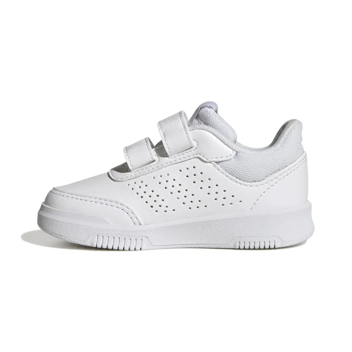 Sneakers da bambino bianche e grigie con logo adidas Tensaur Sport 2.0 CF I