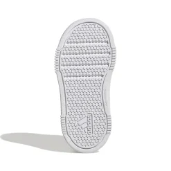 Sneakers da bambino bianche e grigie con logo adidas Tensaur Sport 2.0 CF I