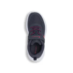 Sneakers da Bambino blu con strappo e dettagli rossi Champion