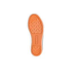 Sneakers da bambino Kappa blu in tela con chiusura a strappo