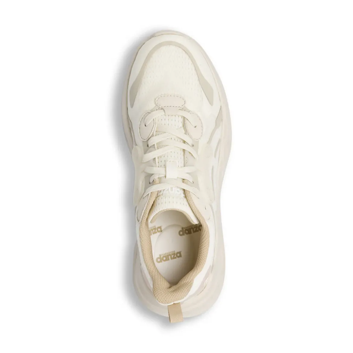 Sneakers da donna bianche con suola ammortizzata Dimensione Danza