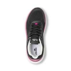 Sneakers da Donna nere con dettagli fucsia e tomaia in mesh Ellesse