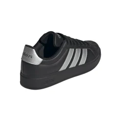 Sneakers da Donna nere con strisce laterali argento adidas STREETTALK