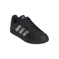 Sneakers da Donna nere con strisce laterali argento adidas STREETTALK