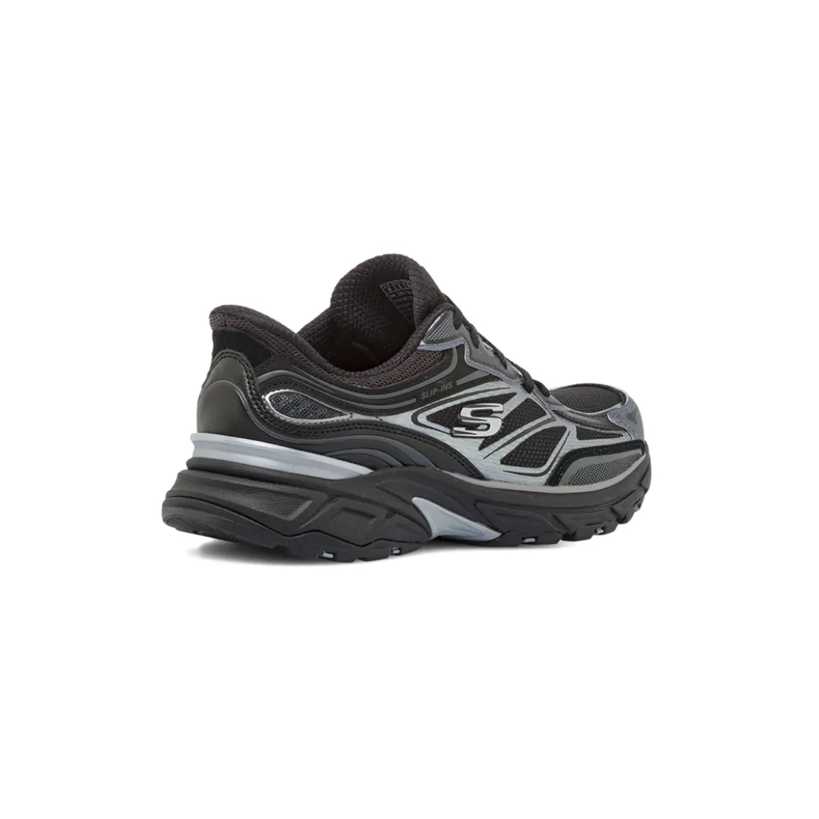 Sneakers da donna nero slip-ins Skechers Memory Foam