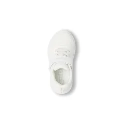 Sneakers da Primi Passi bambina Kappa bianche con strappo in velcro