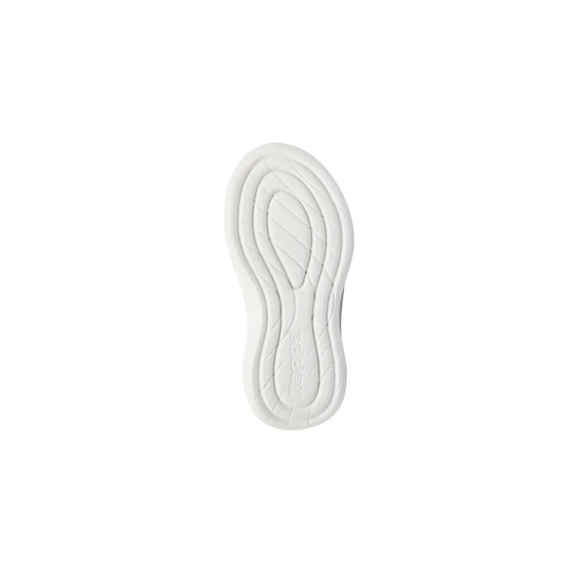 Sneakers da Primi Passi bambina Kappa bianche con strappo in velcro