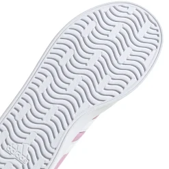 Sneakers da Ragazza rosa effetto scamosciato adidas VL COURT 3.0