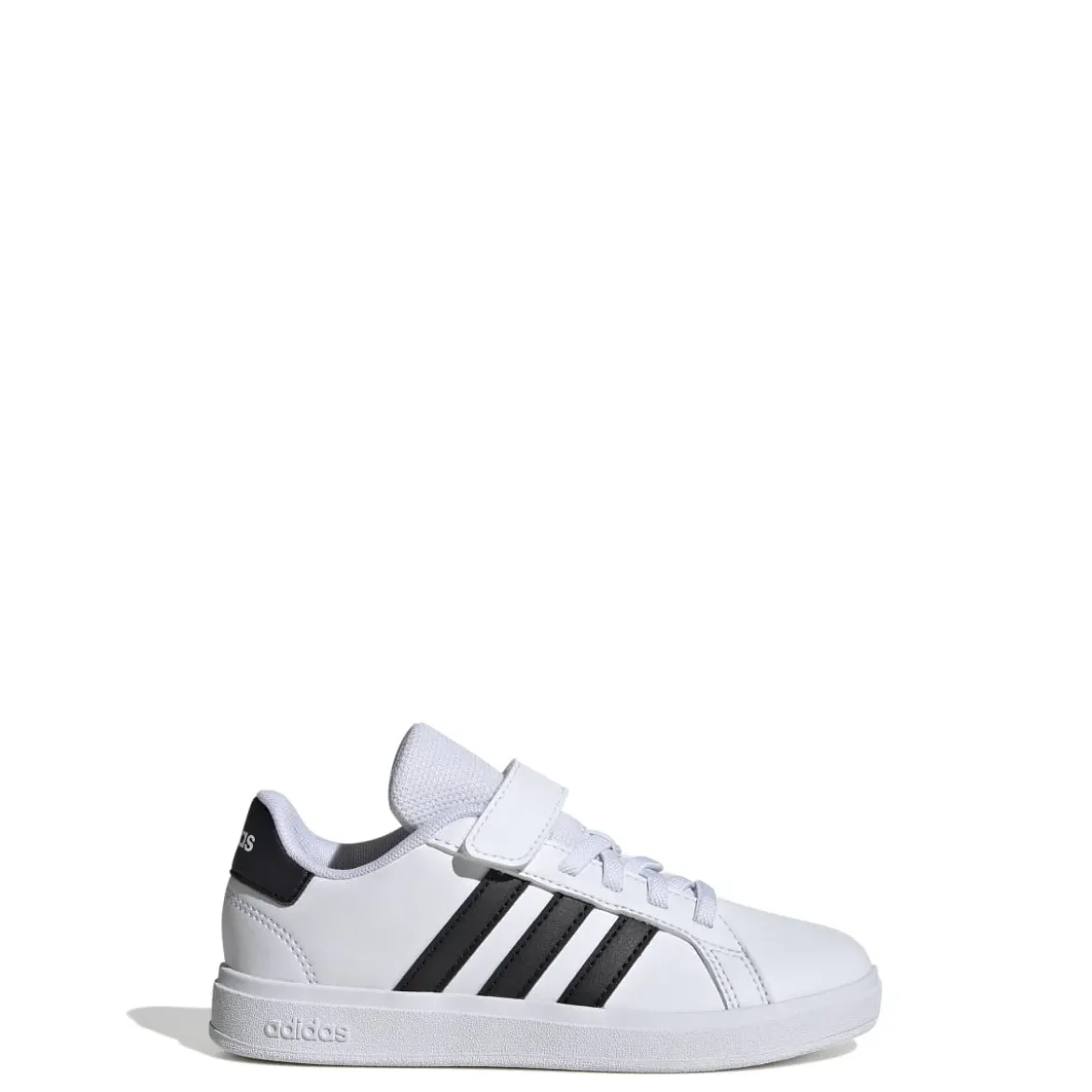 Sneakers da ragazzo bianche e nere adidas Grand Court 2.0
