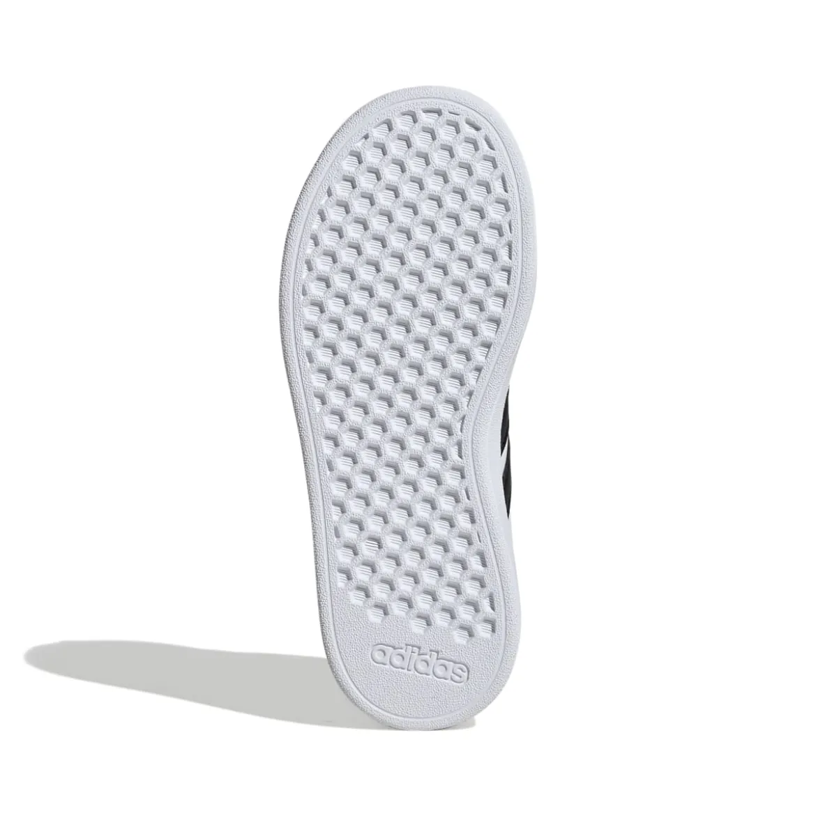 Sneakers da ragazzo bianche e nere adidas Grand Court 2.0